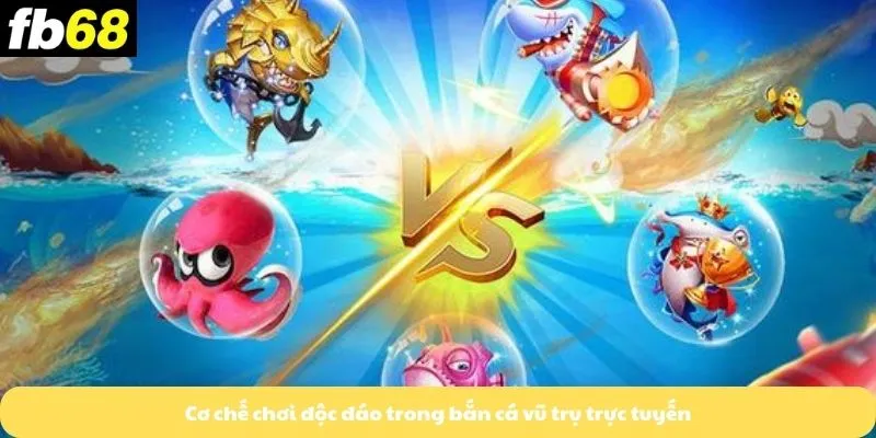 Cơ chế chơi độc đáo trong bắn cá vũ trụ trực tuyến