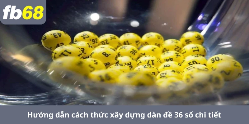 Dàn Đề 4 Số 6 Hướng dẫn cách thức xây dựng dàn đề 36 số chi tiết