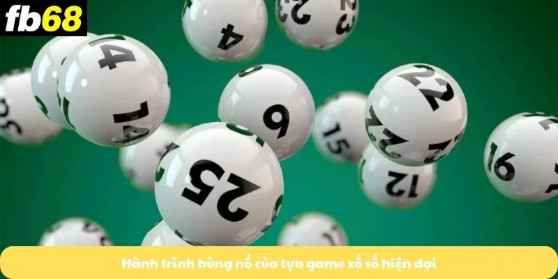 Hành trình bùng nổ của tựa game xổ số hiện đại